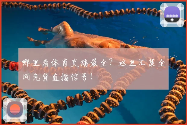 哪里看体育直播最全？这里汇集全网免费直播信号！